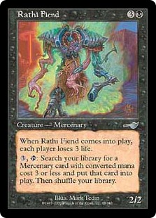 Rathi Fiend (Foil) Rathi Fiend (Foil)