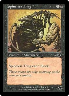 Spineless Thug (Foil)