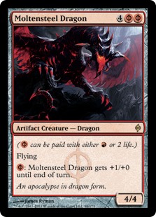 Moltensteel Dragon (Foil)