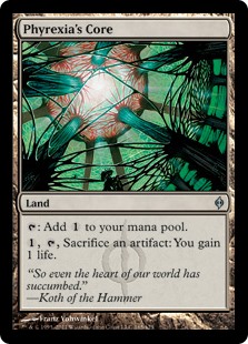 Phyrexia's Core (Foil)