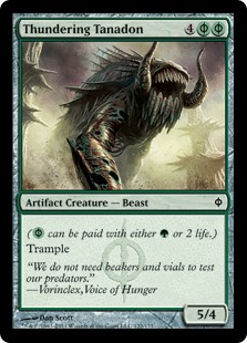 Thundering Tanadon (Foil)