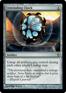 Unwinding Clock (Foil)