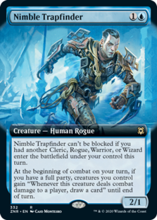 Nimble Trapfinder (Extended Art) (Foil)