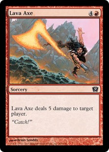 Lava Axe (Foil)