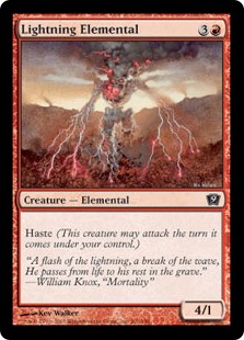 Lightning Elemental (Foil)