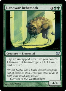 Llanowar Behemoth (Foil)