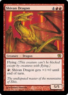 Shivan Dragon (Foil)