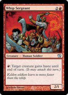 Whip Sergeant (Foil)