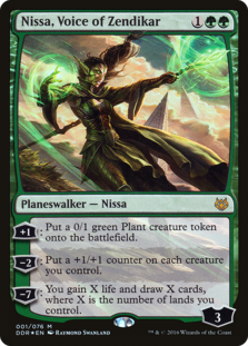 Nissa, Voice of Zendikar (Foil) Nissa, Voice of Zendikar (Foil)