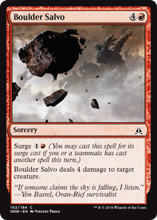 Boulder Salvo (Foil)