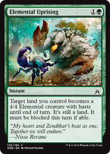 Elemental Uprising (Foil)