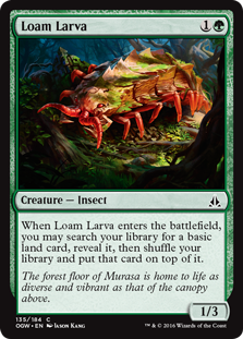 Loam Larva (Foil)