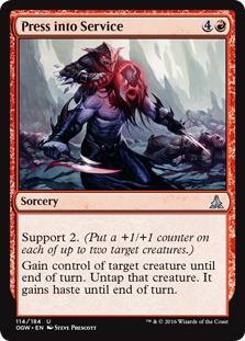 Press into Service (Foil)