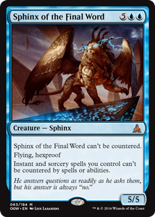Sphinx of the Final Word (Foil)