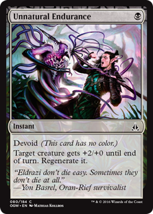 Unnatural Endurance (Foil)