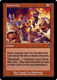 Demoralize Demoralize