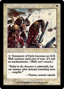 Testament of Faith Testament of Faith