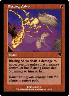 Blazing Salvo (Foil)