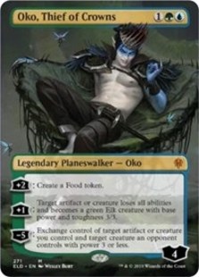 Oko, Thief of Crowns (Borderless Foil)
