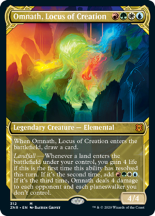 Omnath, Locus of Creation (Showcase) (Foil)