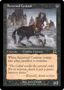 Accursed Centaur (Foil)