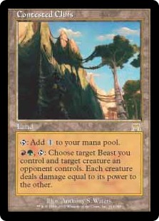 Contested Cliffs (Foil)