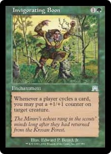 Invigorating Boon (Foil) Invigorating Boon (Foil)