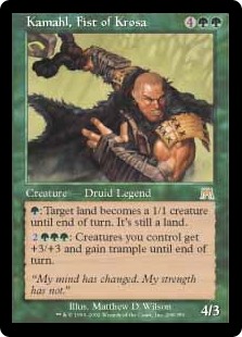 Kamahl, Fist of Krosa (Foil) Kamahl, Fist of Krosa (Foil)