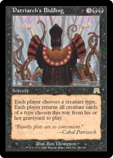 Patriarch's Bidding (Foil)
