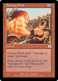 Searing Flesh (Foil)