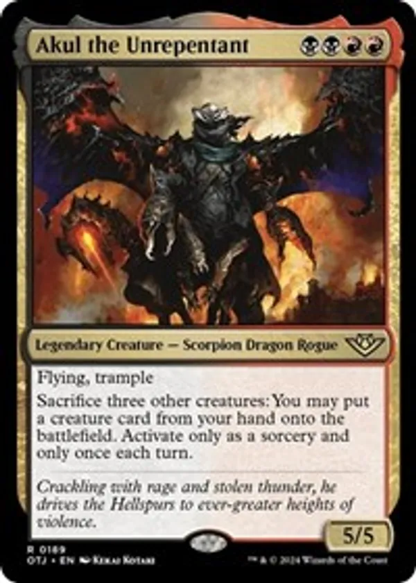 Akul the Unrepentant (Foil)