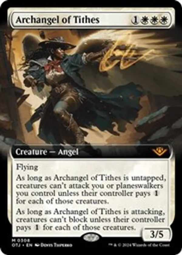 Archangel of Tithes (Extended Art) (Foil)