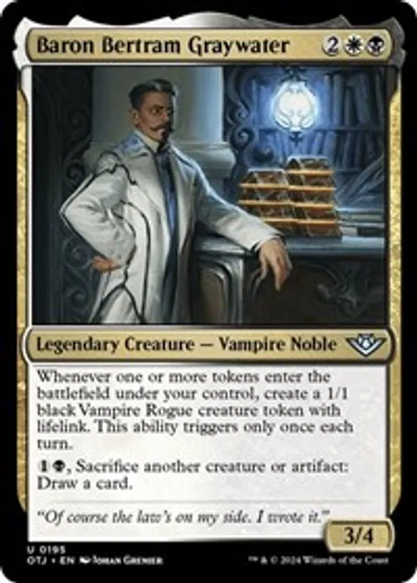 Baron Bertram Graywater (Foil)