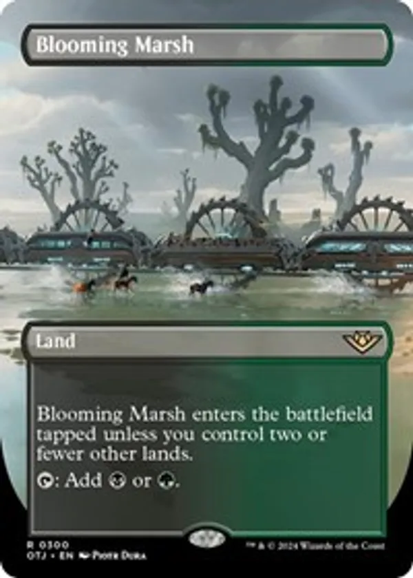 Blooming Marsh (Borderless) (Foil)