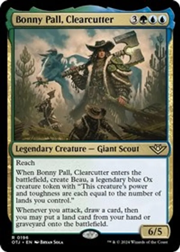 Bonny Pall, Clearcutter (Foil)