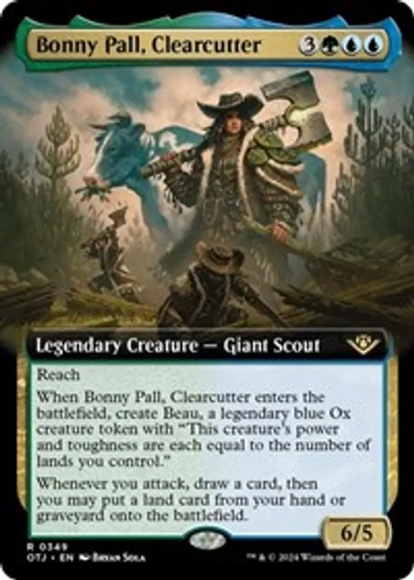 Bonny Pall, Clearcutter (Extended Art) (Foil)