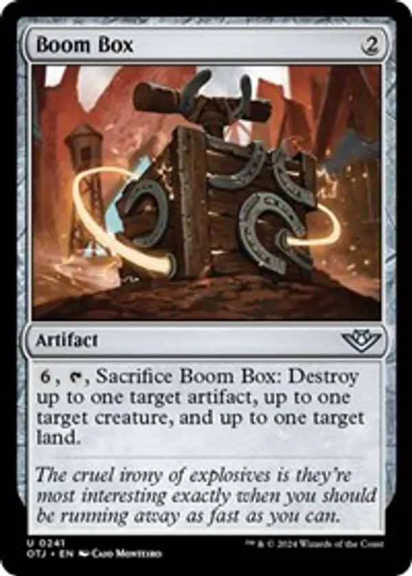 Boom Box (Foil)
