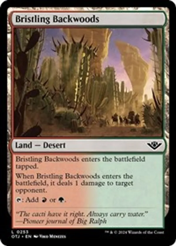 Bristling Backwoods (Foil)