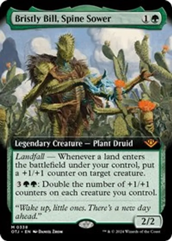 Bristly Bill, Spine Sower (Extended Art) (Foil)
