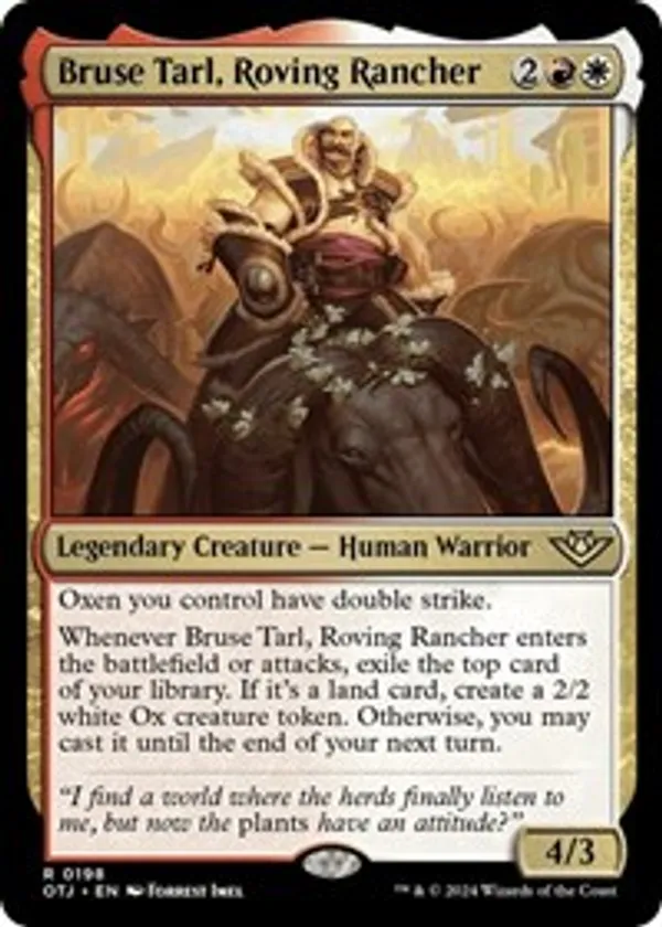 Bruse Tarl, Roving Rancher (Foil)