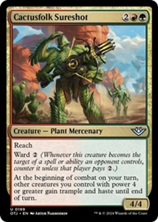 Cactusfolk Sureshot (Foil)