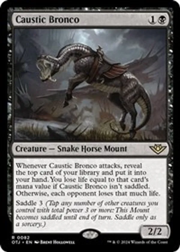 Caustic Bronco (Foil)