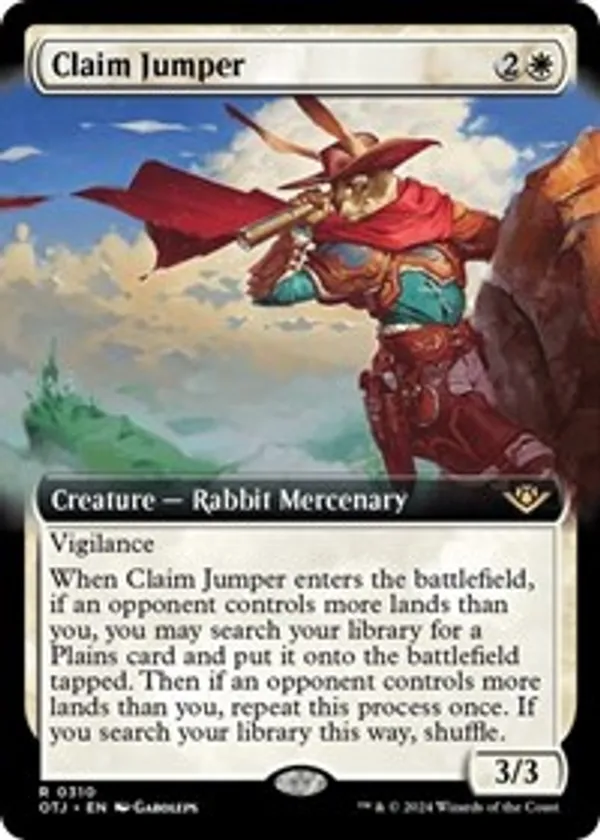 Claim Jumper (Extended Art) (Foil)
