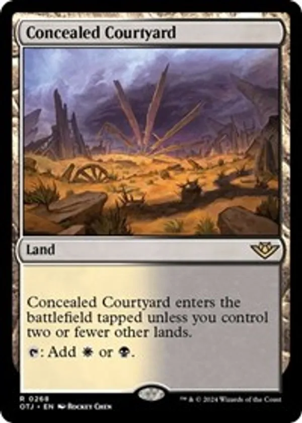 Concealed Courtyard (Foil)