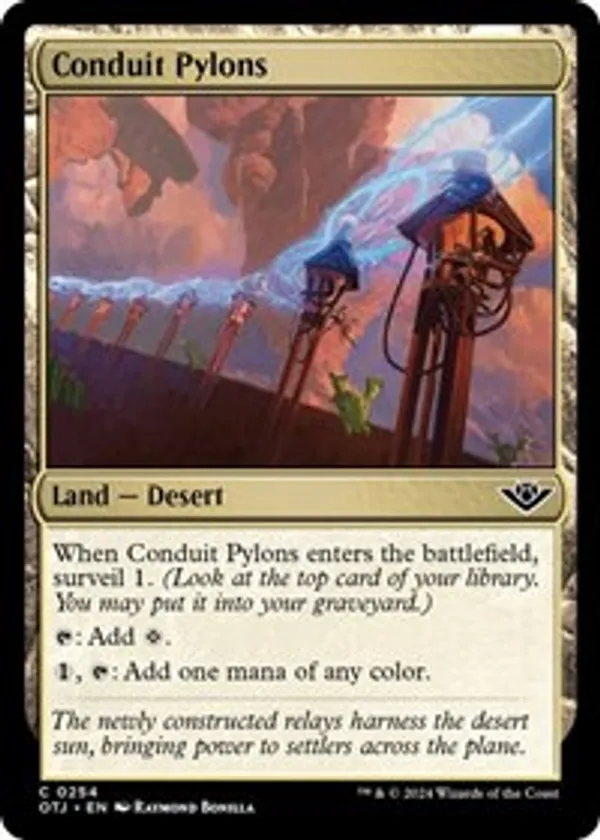 Conduit Pylons (Foil)