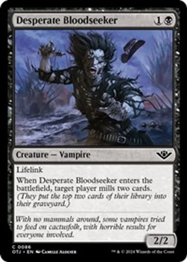 Desperate Bloodseeker (Foil)