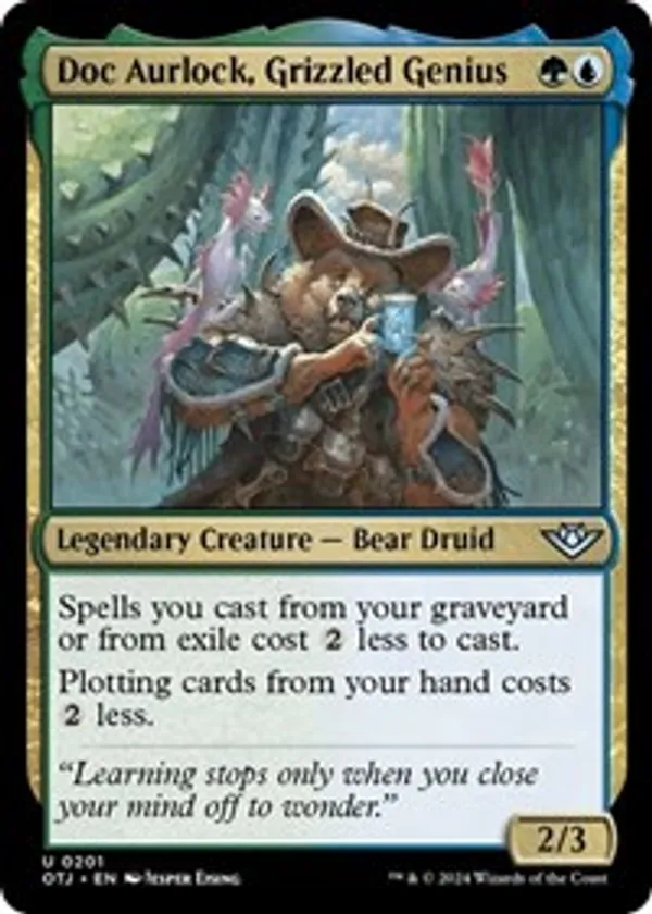 Doc Aurlock, Grizzled Genius (Foil)
