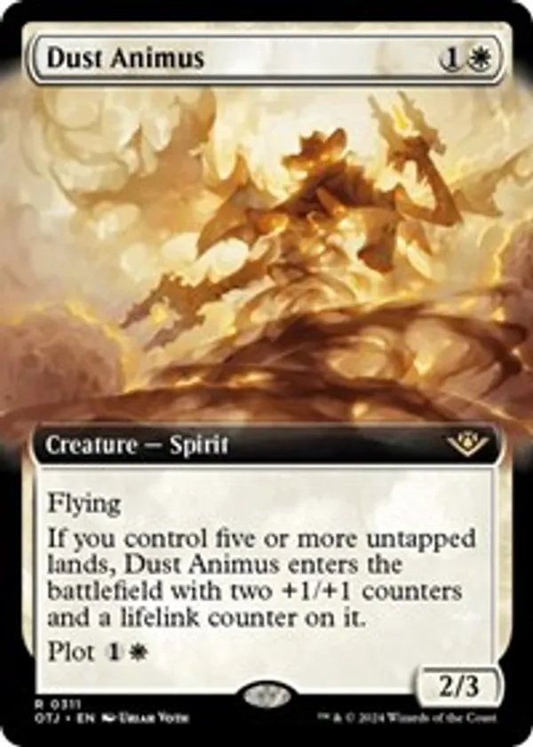 Dust Animus (Extended Art) (Foil)