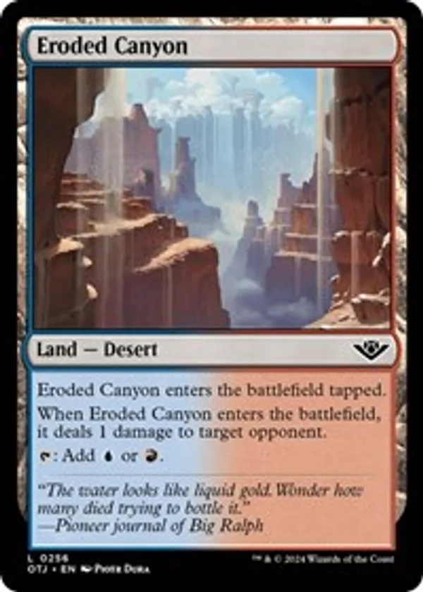 Eroded Canyon (Foil)