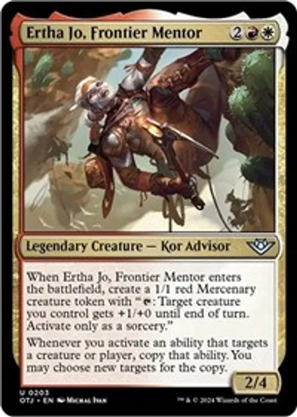 Ertha Jo, Frontier Mentor (Foil)